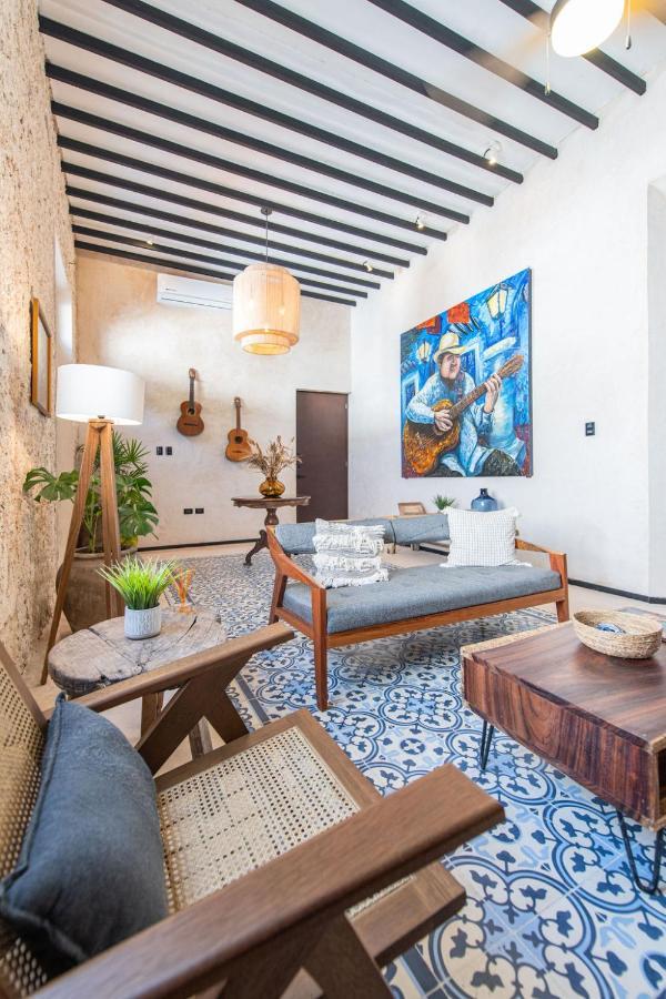 Casa Trova En Santa Lucia Centro, Merida Ngoại thất bức ảnh